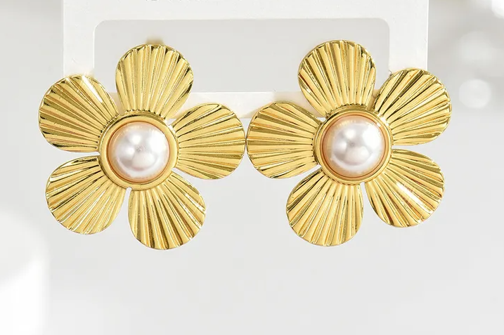 Casual Flower 316 Stainless Steel