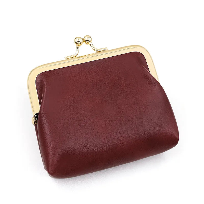 Minimalist Solid Color PU Leather