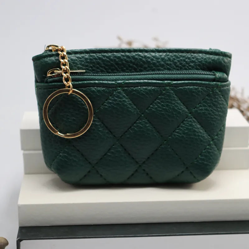 Minimalist Solid PU Coin Purse