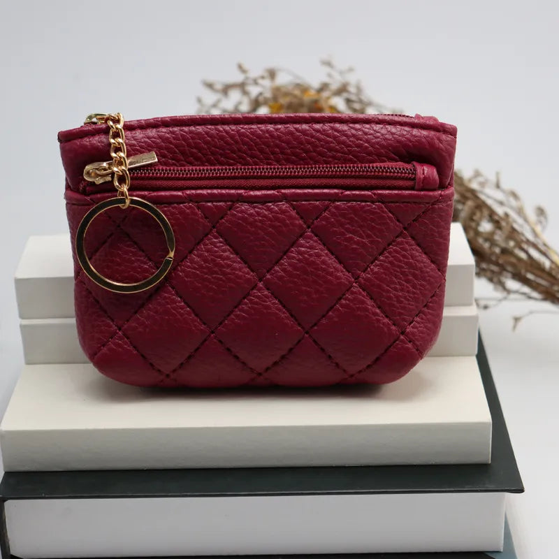 Minimalist Solid PU Coin Purse