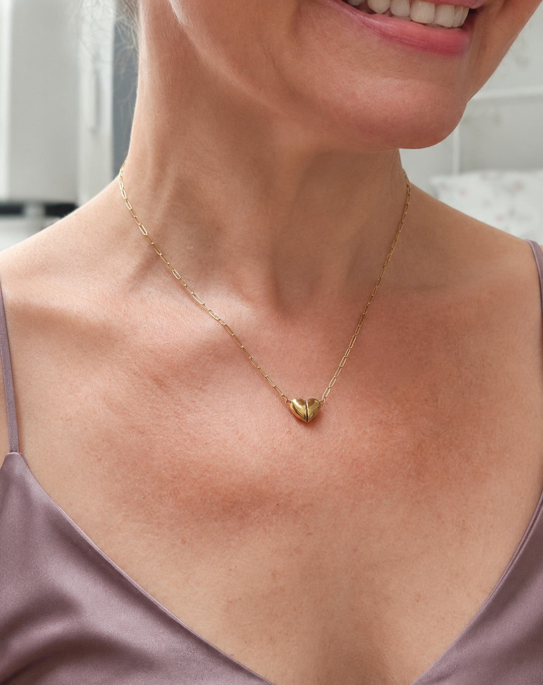Magnetic Heart Necklace
