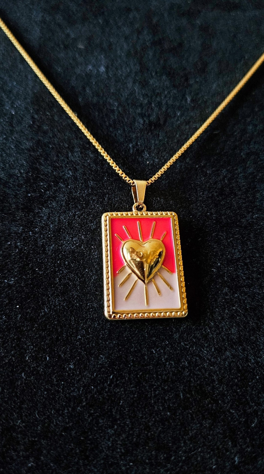 Astrology Heart Necklace