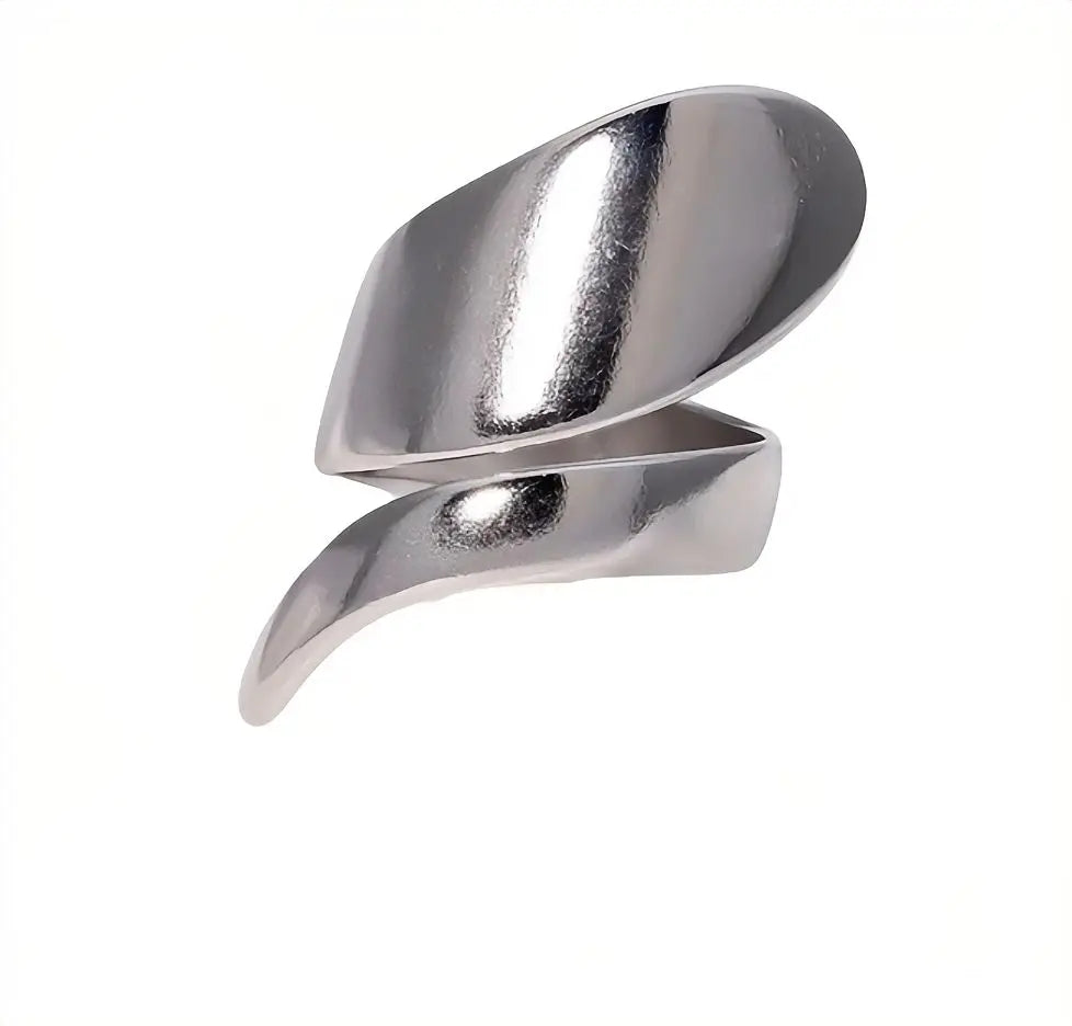 Sculpted Gold Open Ring