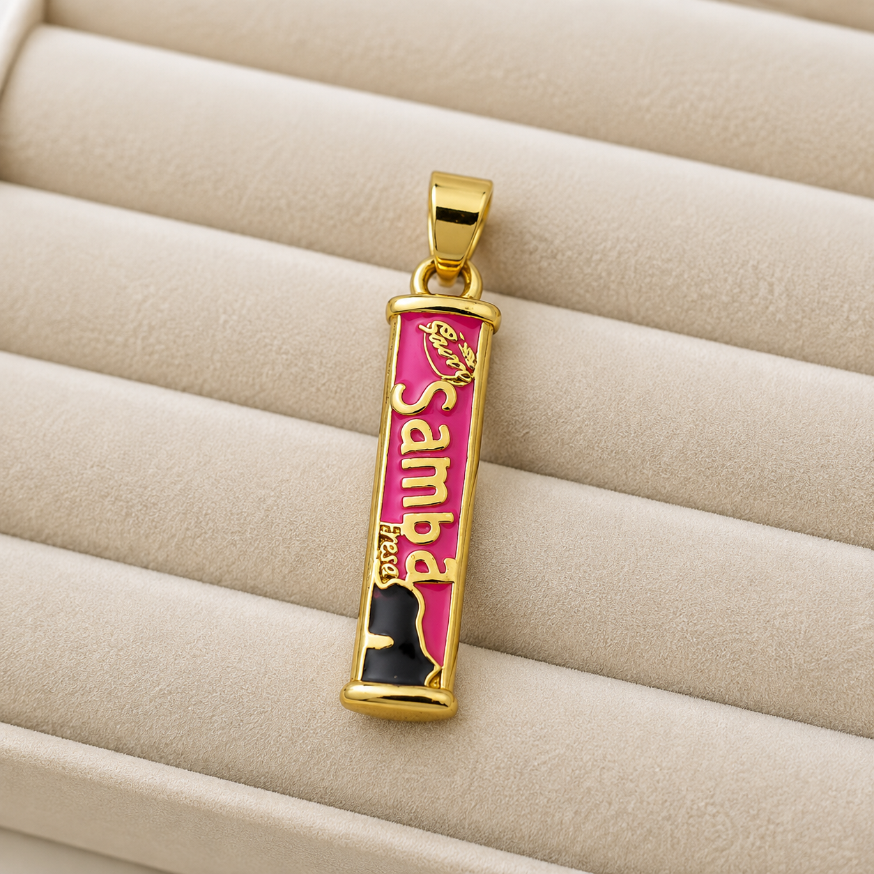 Venezuelan Samba Sweet Charm – Pink & Gold