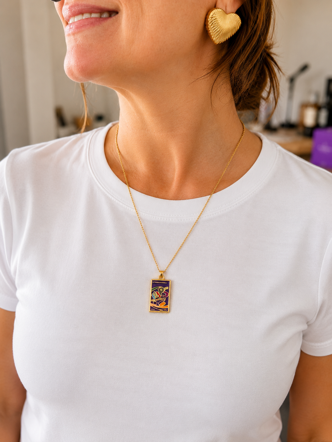 Flips Nostalgia Charm Necklace