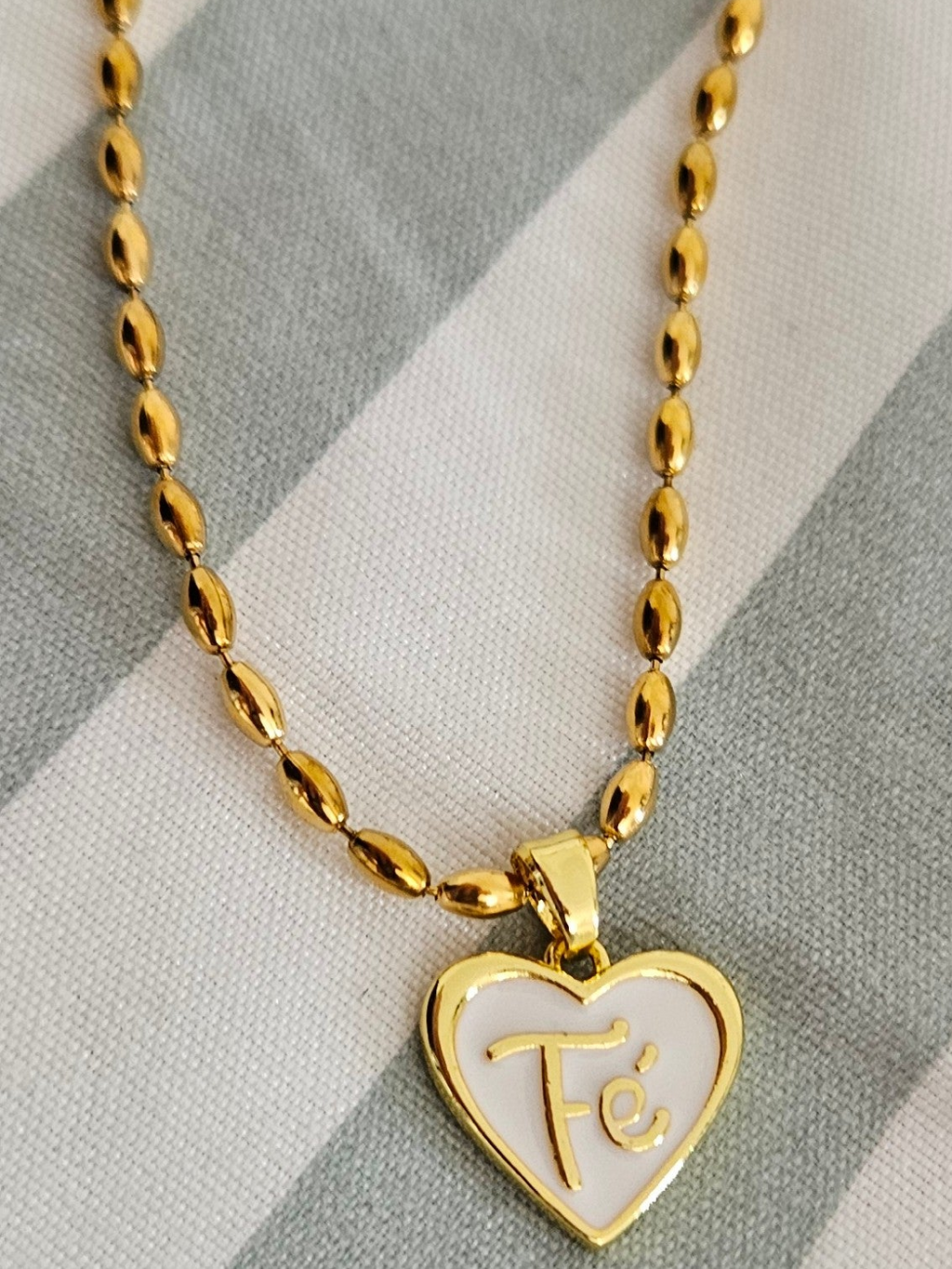 Fé Heart Bracelet