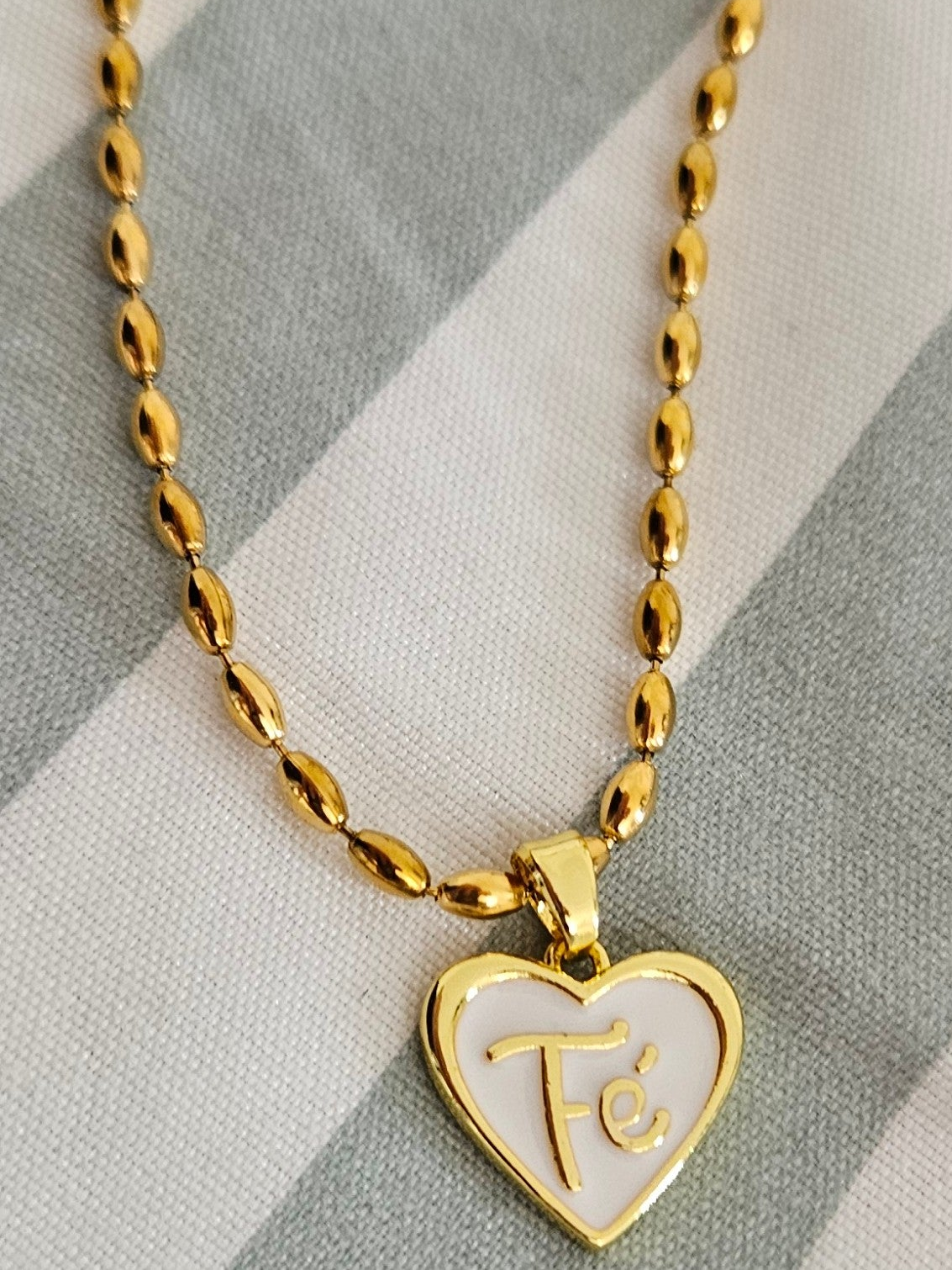 Fé Heart Bracelet