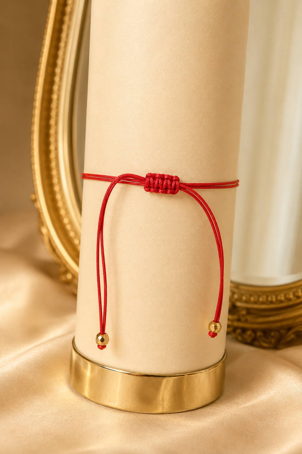 Miyuki Beaded Heart Cord Bracelet